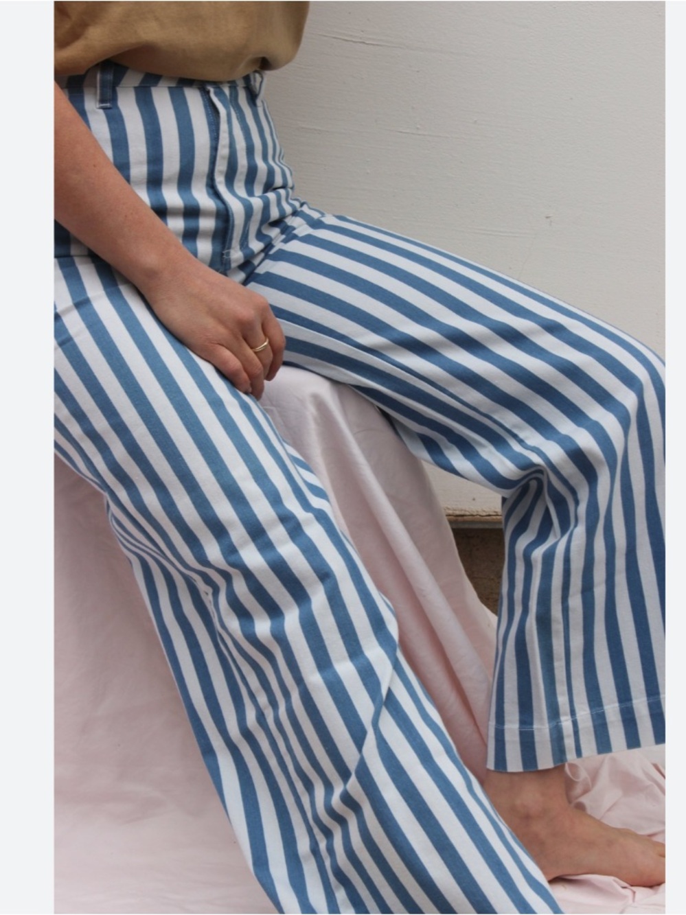 Rolla’s Jeans Old Mate in Bay Blue Striped
